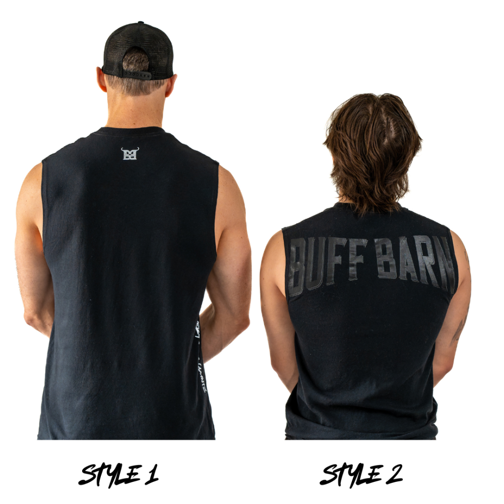 Black Cut Off Tees - SOLD OUT