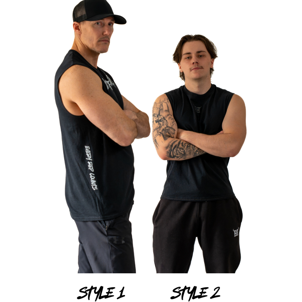 Black Cut Off Tees - SOLD OUT