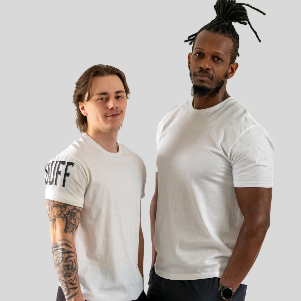 white t-shirt