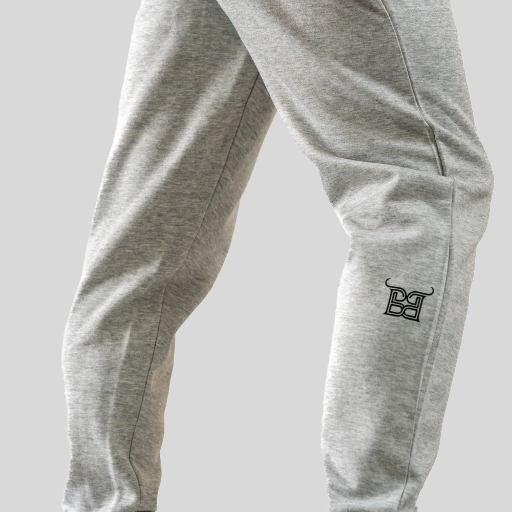 grey sweatpants