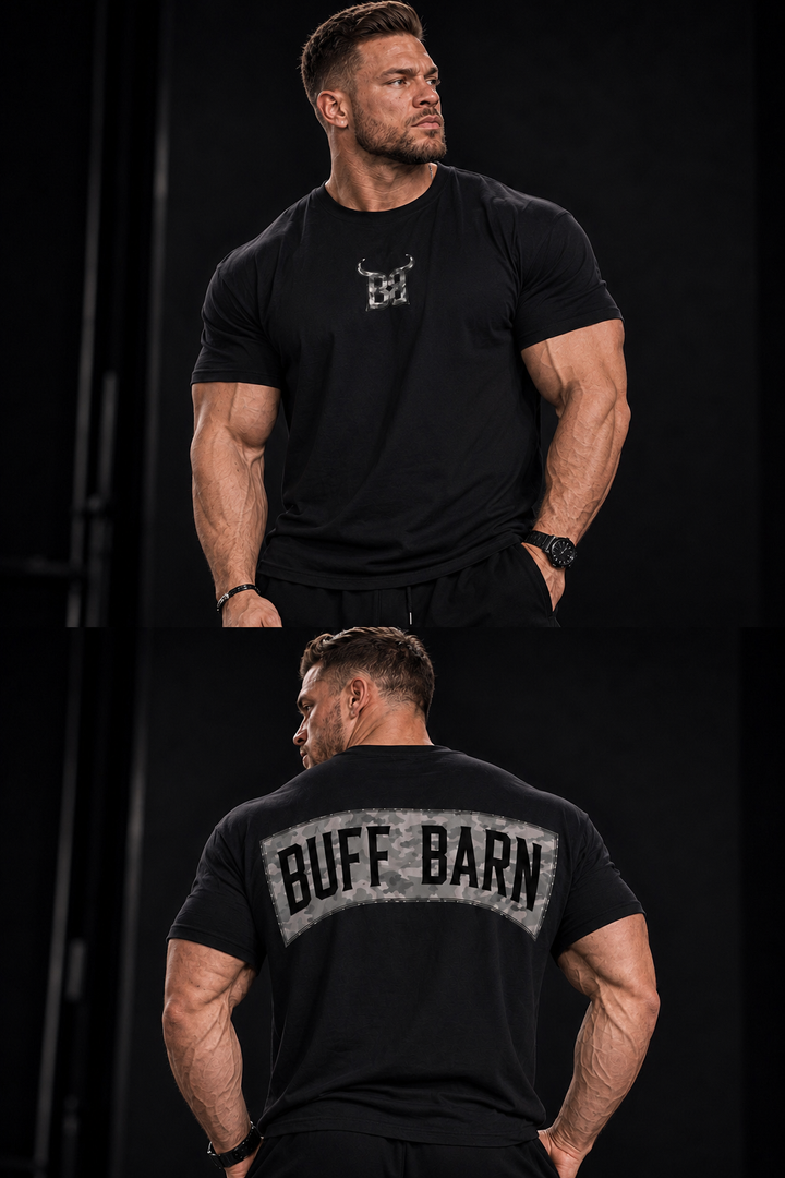 Camouflage Tee - Black