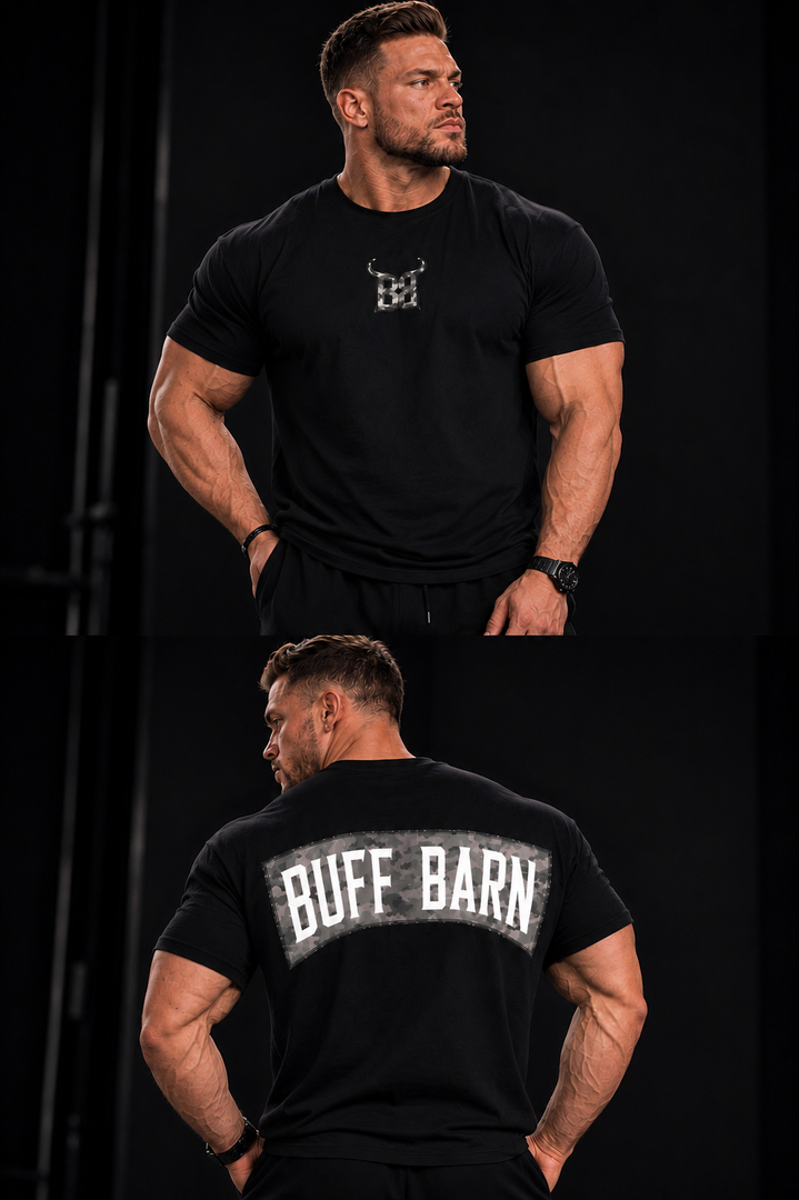 Camouflage Tee - Black