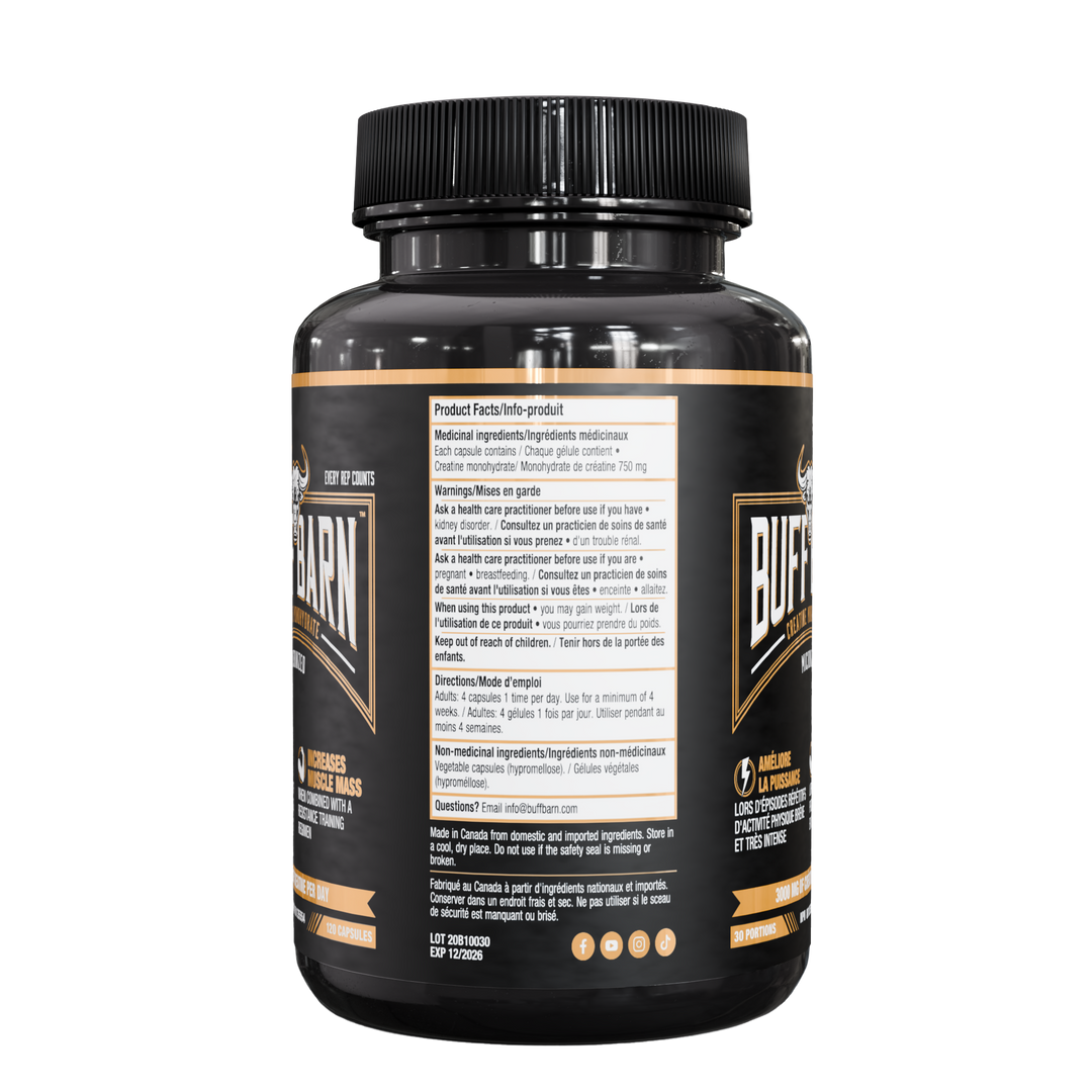 CREATINE MONOHYDRATE - CAPSULES