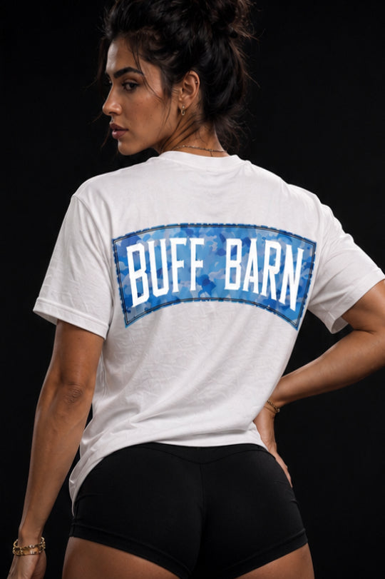 Camouflage Tee - White